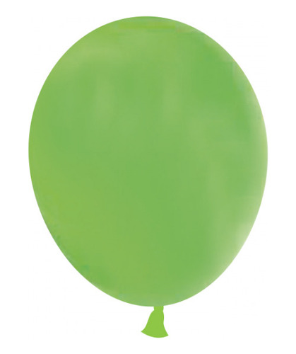 Globos Perlados Verde Manzana 12 PuLG X 25 Deco Cotillon 