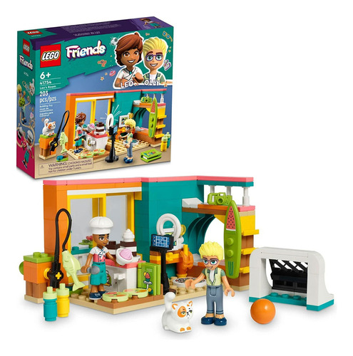 Lego Friends Quarto Do Leo 203 Peças 41754