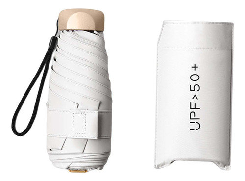 Sombrilla De Viaje Paraguas Compacto Mochila Resistente