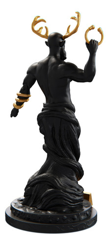 Estatua Deus Cernuno Celta Wicca - Estatueta Cernunnos Cor Cor Aurum Noctis