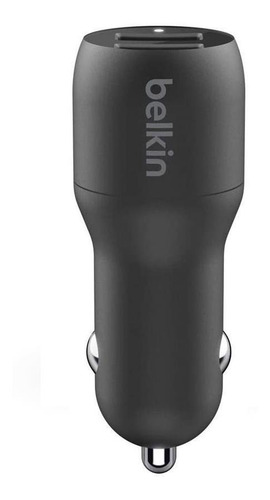Cargador Belkin De Auto 12v Boost 4.8a Doble Usb Ccb001btbk