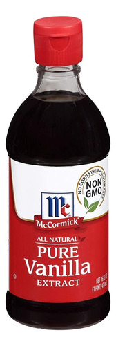 Extracto De Vainilla Puro Natural Mccormick 473 Ml