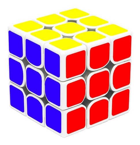 Cubo Rubik Magico 3x3 De Velocidad Juguete Plastico Colores