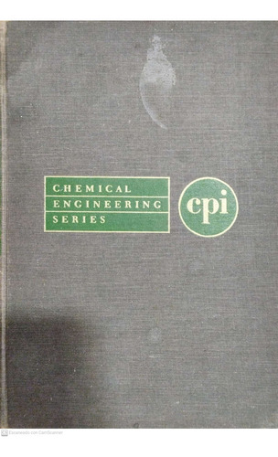 Chemical Engineering Series Cpi. Libro Química Mc Graw-hill