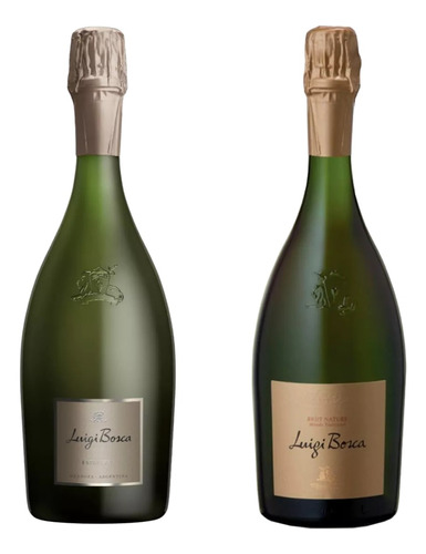 Espumantes Luigi Bosca Brut Nature Y Extra Brut 750ml X2 