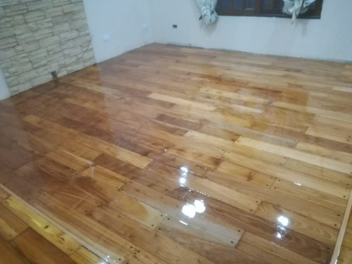 Pulido Y Plastificado Hidrolaqueado Parquet Pinotea Arreglos