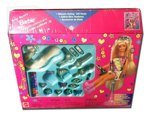 Barbie Peinados Divertidos, Accesorios De Moda 1997