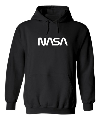 Sudadera Para Hombre Hoodie  Nasa Logo