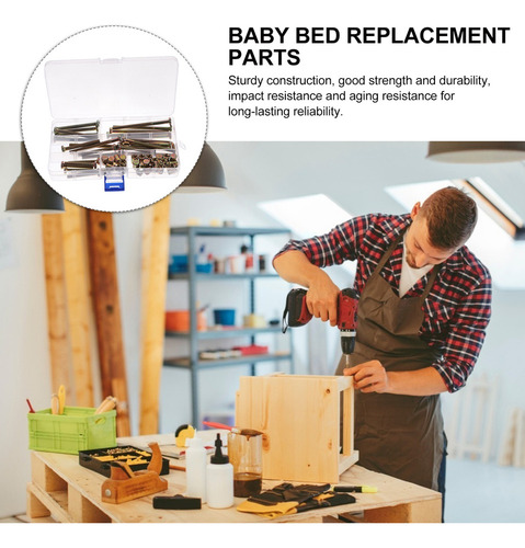 Tornillos Para Muebles De Madera Para Cunas, Cabeza Hexagona
