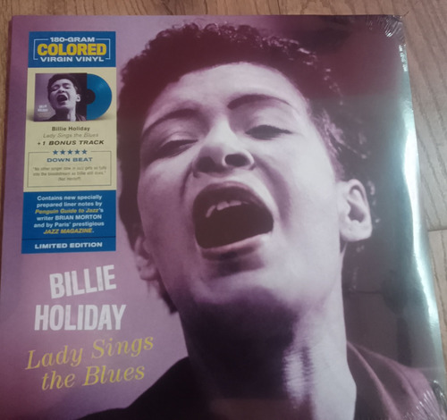 Billie Holiday Sing The Blues Vinilo Azul Con Bonus