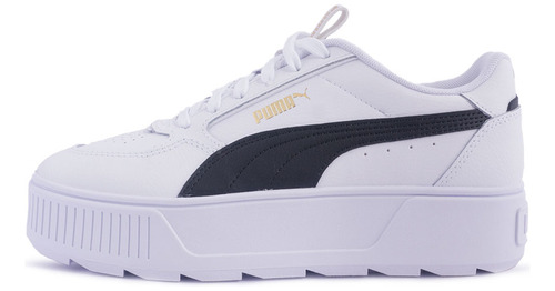 Tenis Puma Karmen Rebelle Bco-ng Plataforma Comodo 388420-02