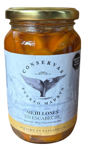 Mejillones En Escabeche - Conservas Puerto Madryn X360gr