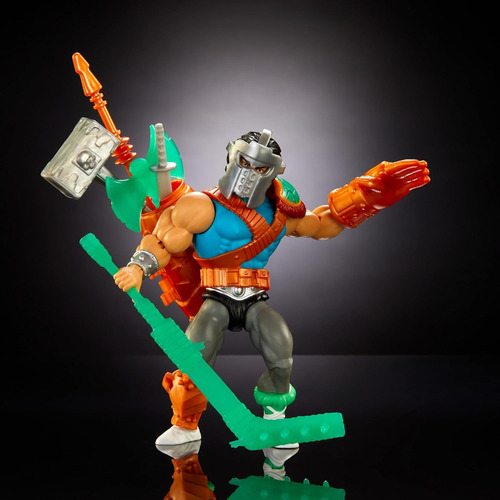 Boneco He-man Masters Universe Turles Grayskull Casey Jones
