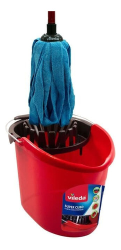 15pz Vileda Super Cubo Bionico Con Exprimidor Cubeta