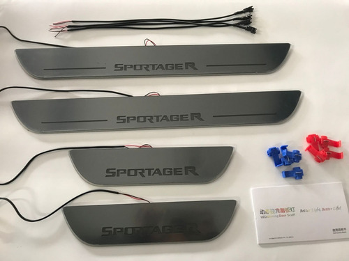 Pisadera Led Kia Con Secuencia De Encendido