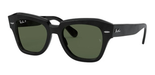 Gafas De Sol Ray Ban State Street Mujer Y Hombre Originales Color Negro