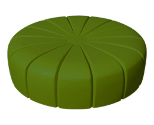 Sillon Puff De Jardin Exterior Plástico Ø85xh27 S.bel-la