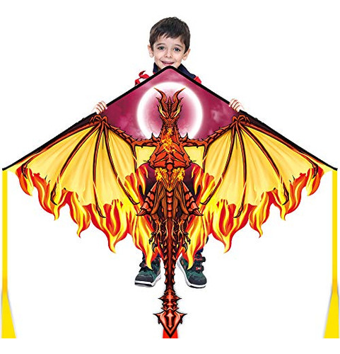 Cometa Dragon Kit Para Nios Adultos