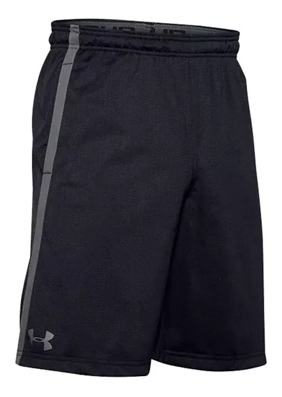 Short Pantalón Corto De Malla Ua Tech Under Armour Blk 6035