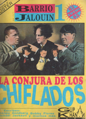 Revista * Barrio Jalouin * Nº 1 Año 1992 - Los 3 Chiflados