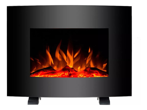 Calefactor- Chimenea Eléctrica Led- Calefacción- Negro-