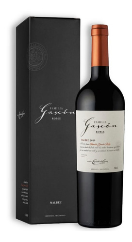 Familia Gascón Roble Vino Malbec 750ml C/estuche Mendoza