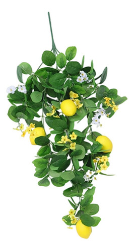 Arranjo De Flores Artificiais Para Decoração De Limão,