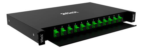 Dio Simple 1u Rack - 12fo 