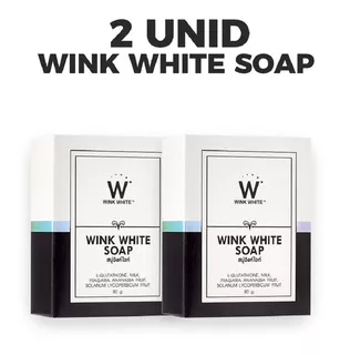 2 Wink Withe Soap Jabon Wink Withe Blanqueador
