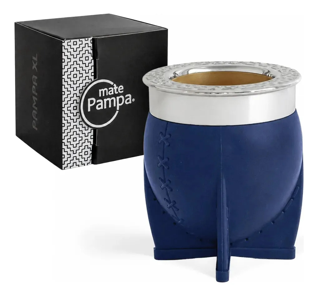 Mate Pampa XL Sin Bombilla Azul
