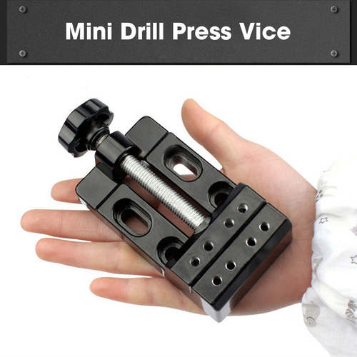 Mini Torno De Bancada De 57 Mm Com Braçadeira Plana Para Mar