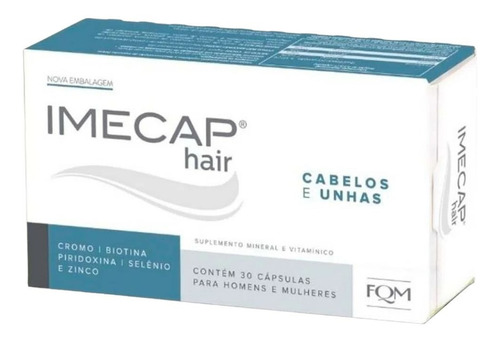 Imecap Hair Com 30 Capsulas