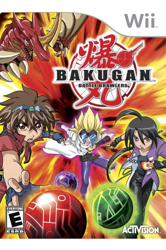 Bakugan Battle Brawlers Juego De Nintendo Wii Usado 