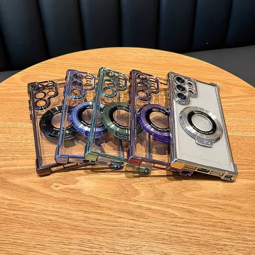 Funda Para Samsung Galaxy Case De Transparente Con Magsafe