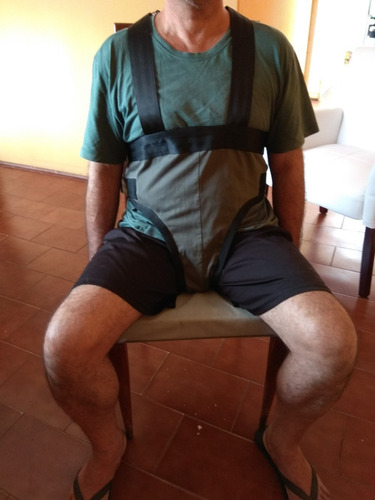 Seguridad P/silla De Ruedas,sillón O Silla Común Cinturón