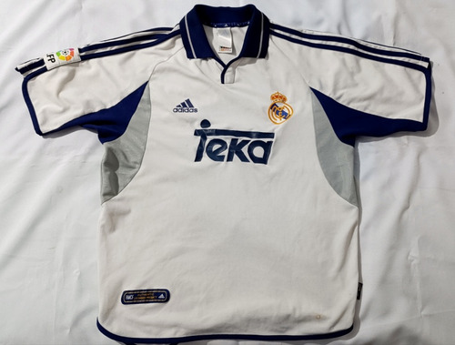 Camiseta Real Madrid Original Teka Año 2000  Talle M