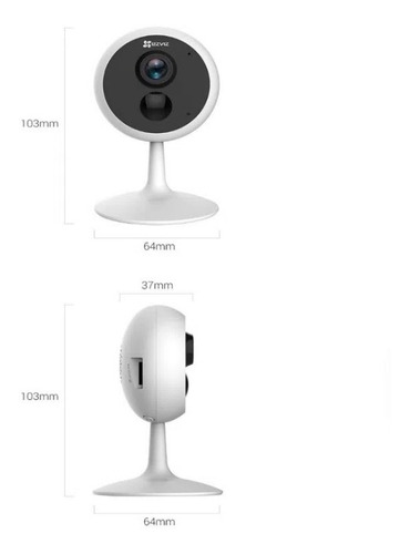 Imagen 2 de 5 de Oferta Bodeda Camara Ezviz C1c Wifi 1080p C 32gb Sandisk