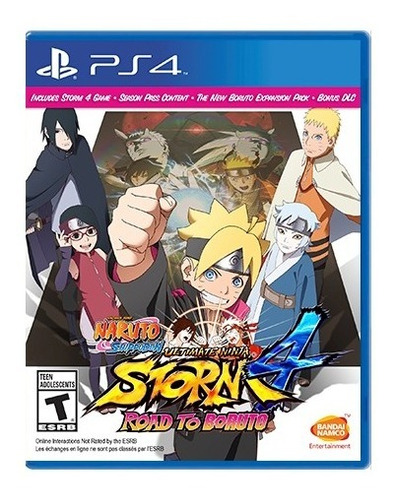 Ultimate Ninja Storm 4 Road To Boruto Ps4 Nuevo Y Sellado