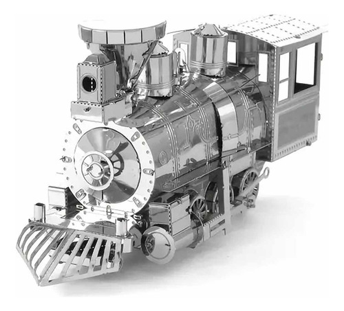 Tren Rompecabezas 3d Metálico