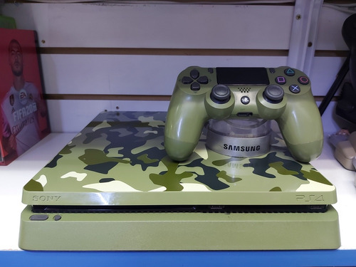 Playstation 4 Ps4 Slim 1tb Edición Call Of Duty Ww2 (Reacondicionado)