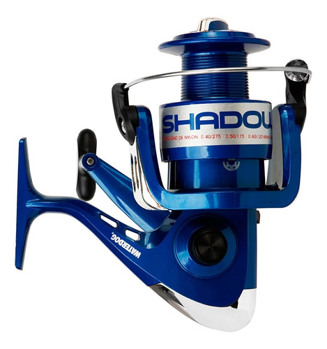 Reel Waterdog Shadow6002 Pesca Mar Carretel Grafito Adiciona