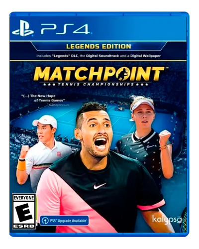 Matchpoint Tennis Championship Legends Edition Ps4 Fisico