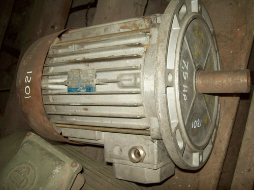 Motor Eléctrico Trifasico. Potencia 7,5 Hp.x 1440rpm C/brida