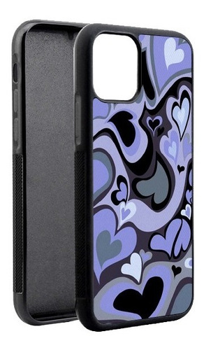 Funda Case Generica P/ iPhone Corazon Tpu Se 6 7 8 X 11 12 