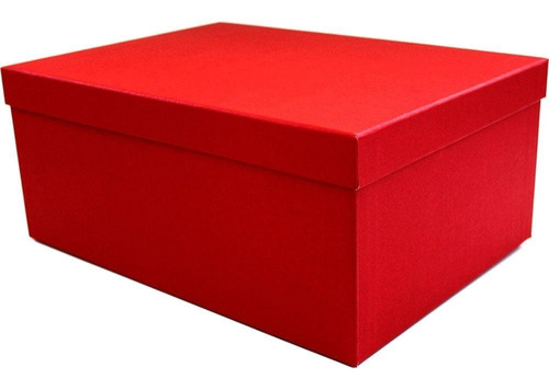 Caixa Para Presente 35x25x15cm Vermelha G Kawagraf