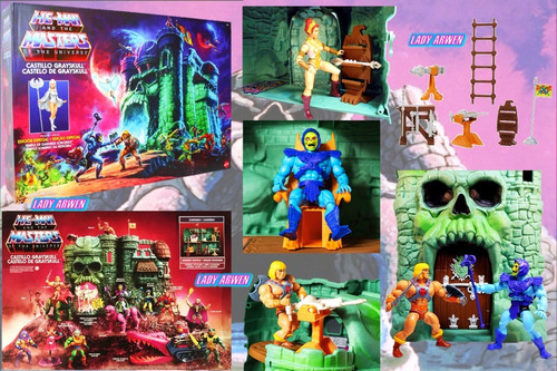 Masters Of The Universe Castillo Grayskull Origins Amos Del