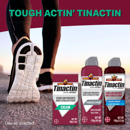 Crema Antimicótica Tinactin Athle's Foot 30 G Con Tolnaftato