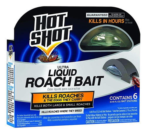 Hot Shot Cebo Para Cucarachas Hg-