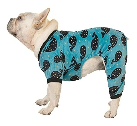 Abrigos O Pijama Suave Para Cachorros Azul Talla Xs