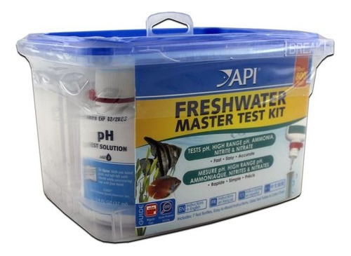 Master Test Api Kit Acuario Prueba Ph Amonia Nitrito Nitrato